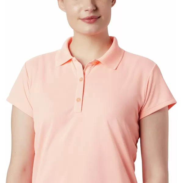 Columbia Womens Innisfree Ss PoloTiki Pink