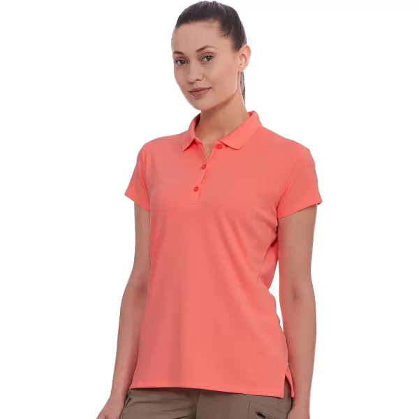 Columbia Womens Innisfree Ss PoloTiki Pink