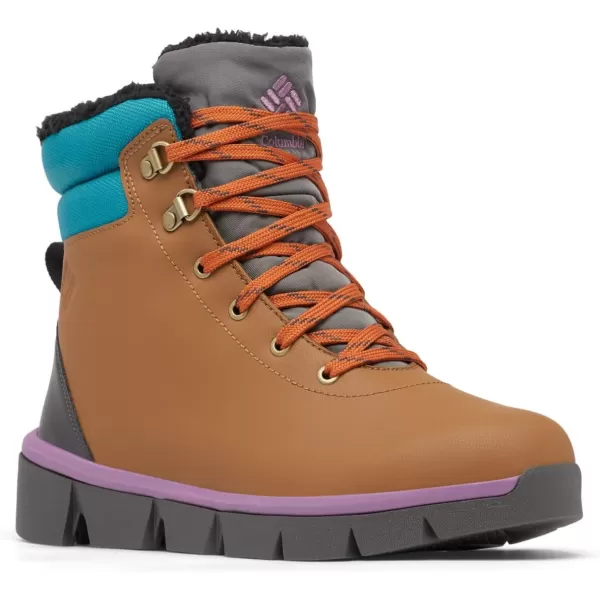 Columbia Womens Keetley Boot SnowLight BrownDark Lavender