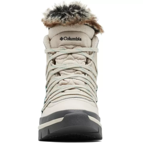 Columbia Womens Keetley Shorty Snow BootLight ClayDusty Green