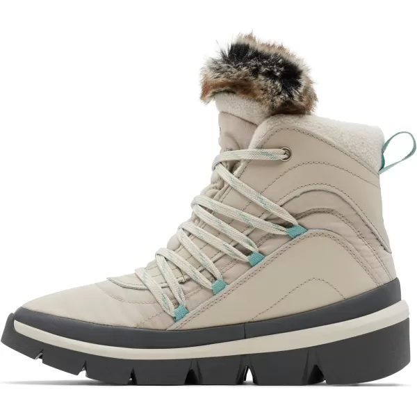 Columbia Womens Keetley Shorty Snow BootLight ClayDusty Green