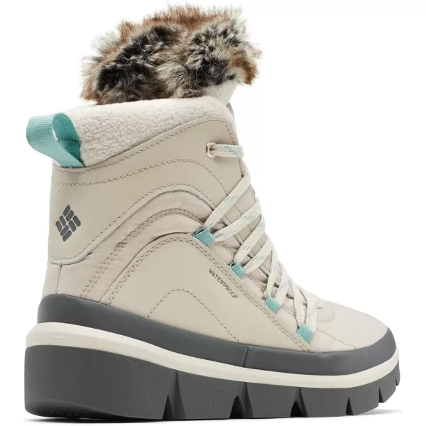 Columbia Womens Keetley Shorty Snow BootLight ClayDusty Green