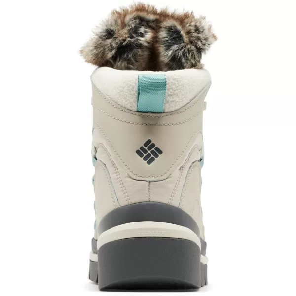 Columbia Womens Keetley Shorty Snow BootLight ClayDusty Green