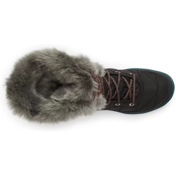 Columbia Womens LOVELAND MID OMNIHEAT Snow BootBlackDeep Water