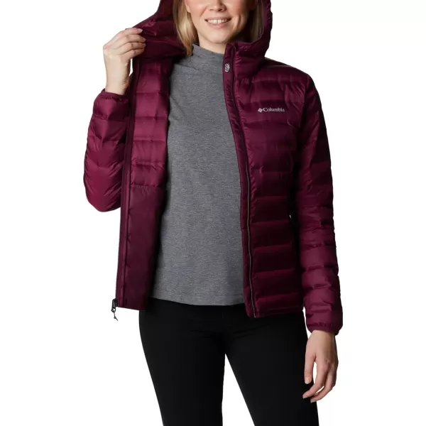 Columbia Womens Lake 22 Down Hooded JacketMarionberry