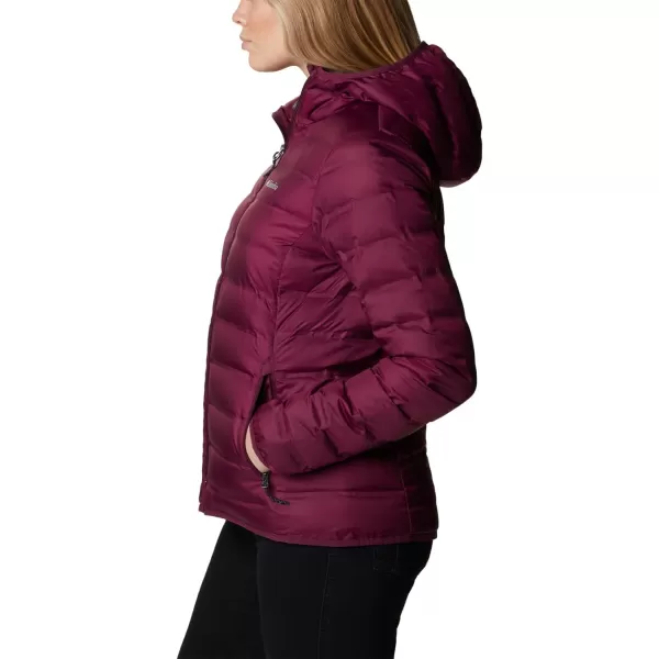 Columbia Womens Lake 22 Down Hooded JacketMarionberry