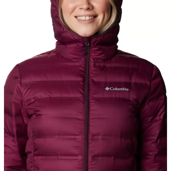 Columbia Womens Lake 22 Down Hooded JacketMarionberry