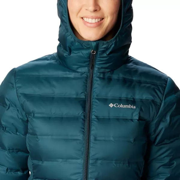 Columbia Womens Lake 22 Down Hooded JacketNight Wave