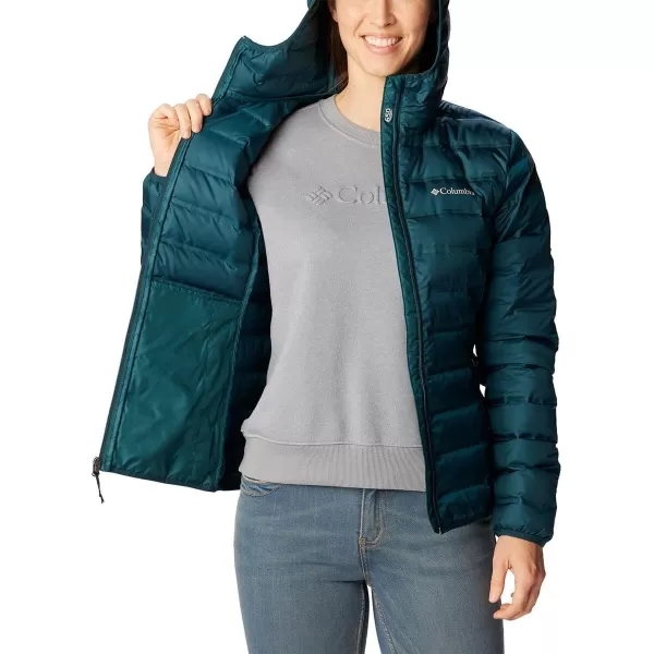 Columbia Womens Lake 22 Down Hooded JacketNight Wave