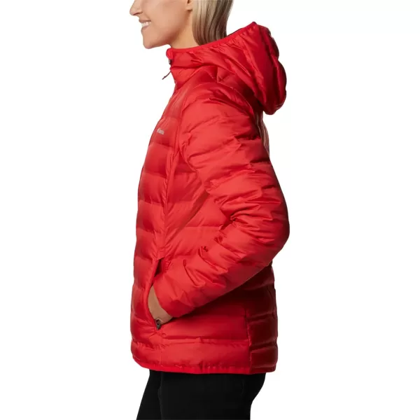 Columbia Womens Lake 22 Down Hooded JacketRed Lily