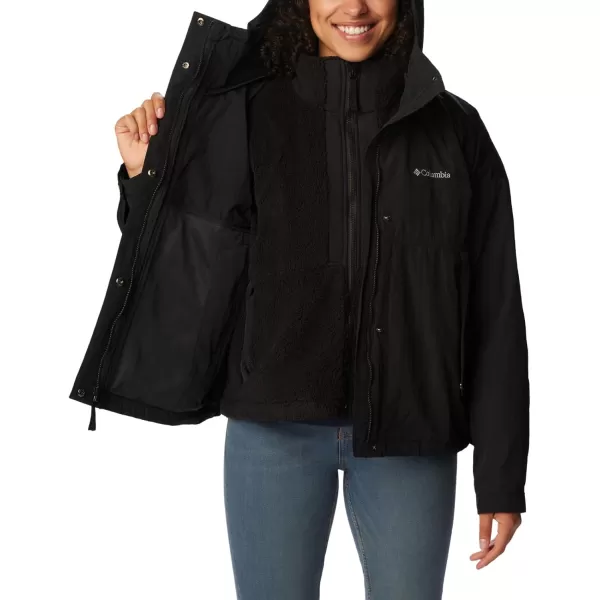 Columbia Womens Laurelwoods Ii Interchange JacketBlack