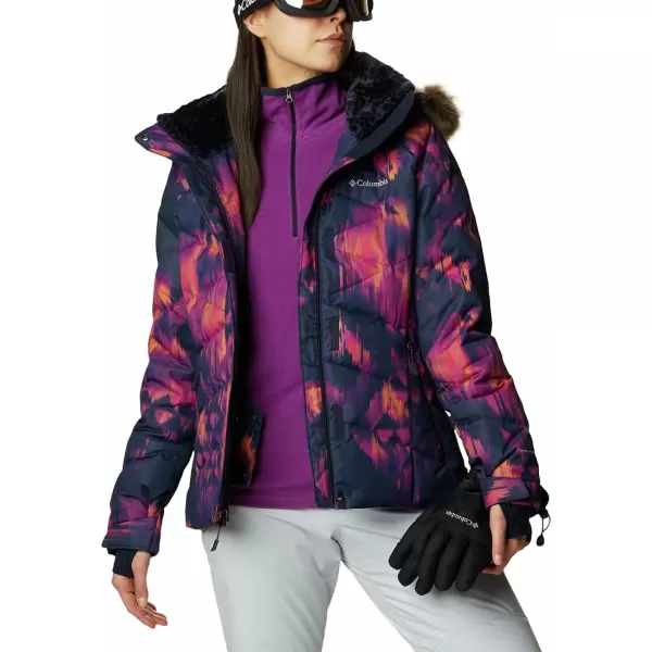 Columbia Womens Lay D Down Ii JacketDark Nocturnal Folk Blur