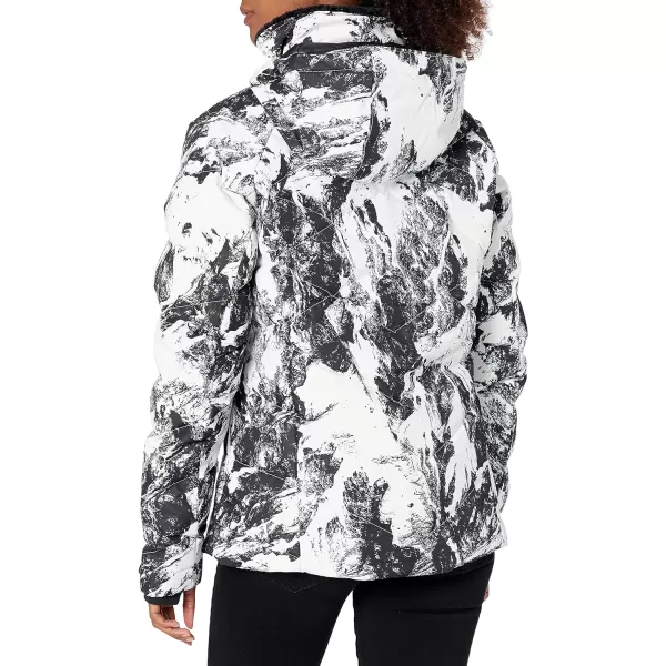 Columbia Womens Lay D Down Ii JacketWhite Berg Print