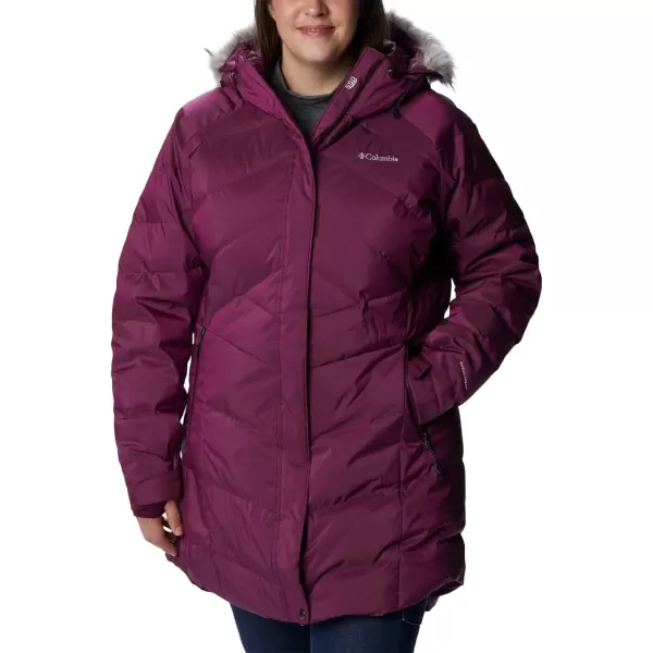 Columbia Womens Lay D Down Ii Mid JacketMarionberry Sheen