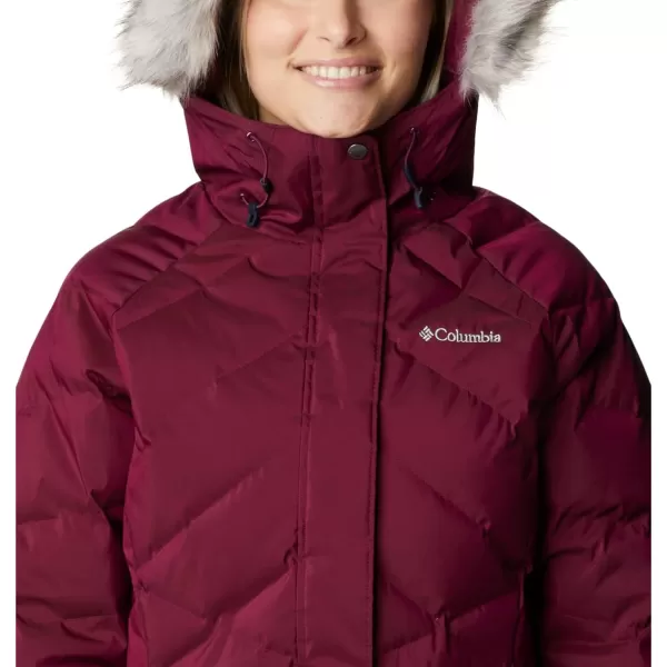 Columbia Womens Lay D Down Ii Mid JacketMarionberry Sheen