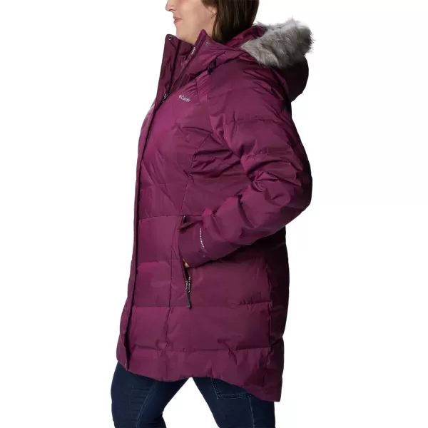 Columbia Womens Lay D Down Ii Mid JacketMarionberry Sheen