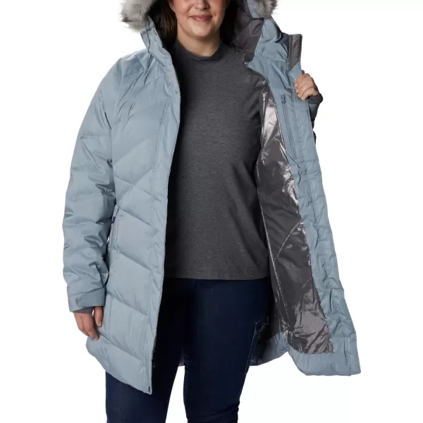 Columbia Womens Lay D Down Ii Mid JacketTradewinds Grey Sheen