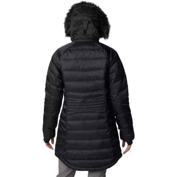 Columbia Womens Lay D Down Iii Mid JacketBlack Liquified Sheen