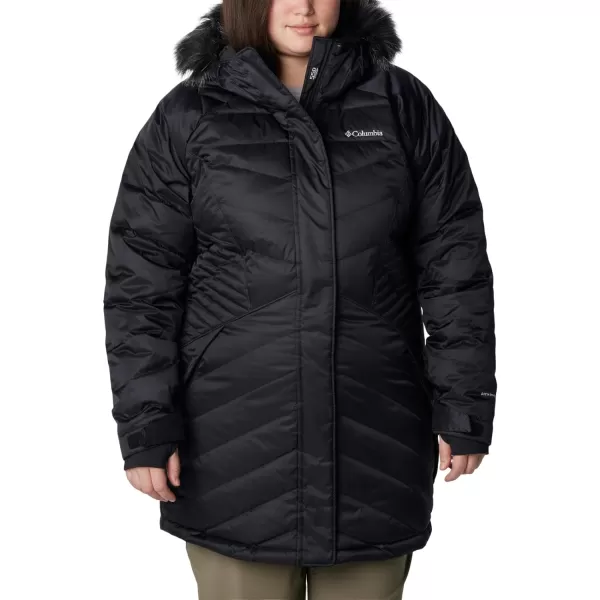 Columbia Womens Lay D Down Iii Mid JacketBlack Liquified Sheen