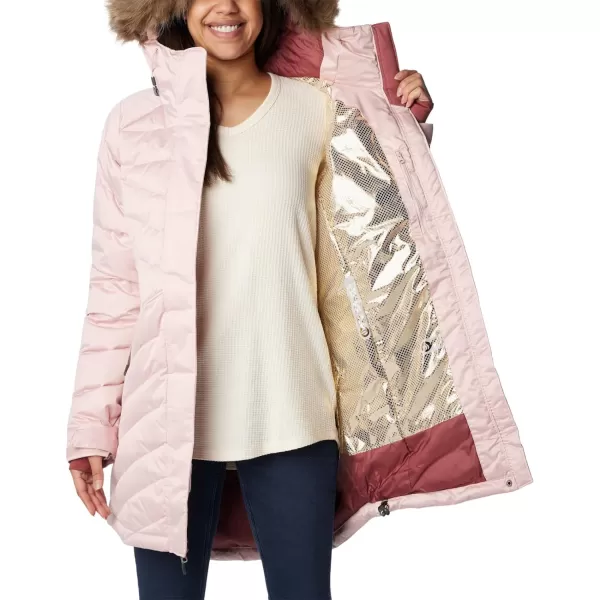 Columbia Womens Lay D Down Iii Mid JacketDusty Pink Satin