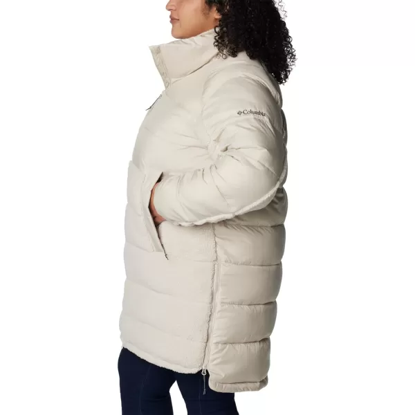 Columbia Womens Leadbetter Point Long JacketDark Stone