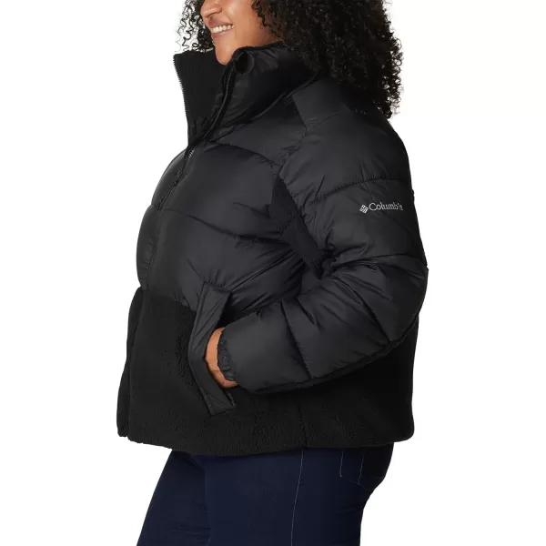 Columbia Womens Leadbetter Point Sherpa HybridBlack