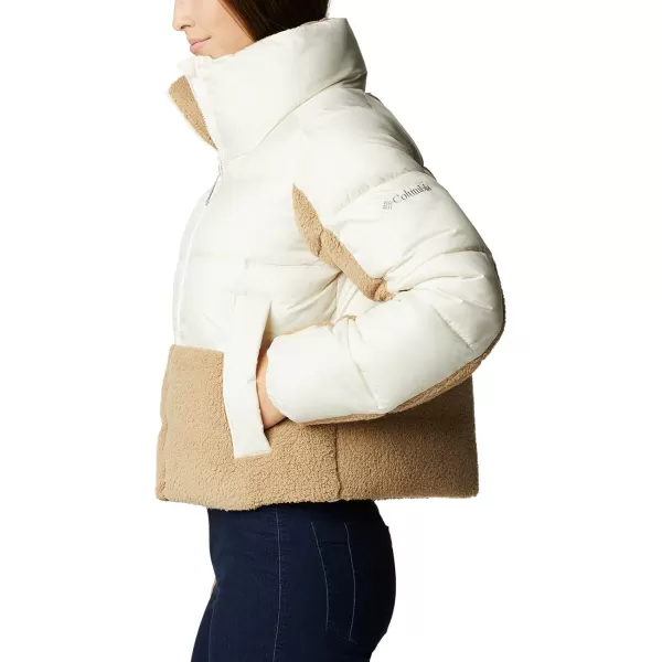 Columbia Womens Leadbetter Point Sherpa HybridChalkBeach