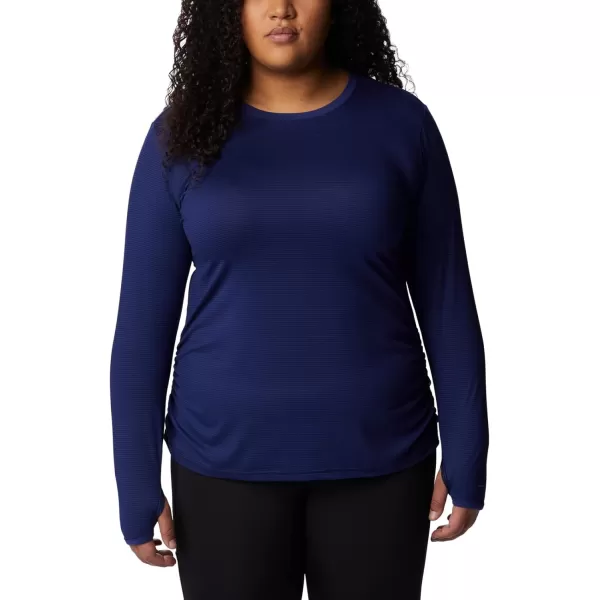 Columbia Womens Leslie Falls Long SleeveDark Sapphire