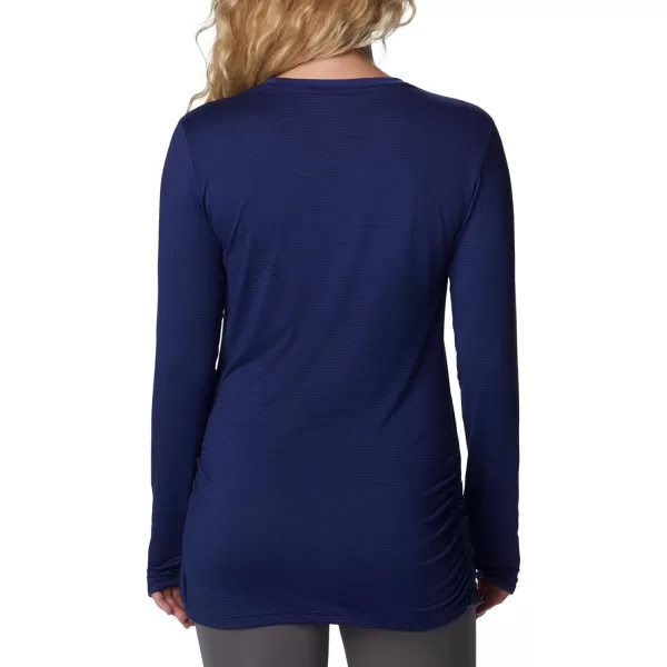 Columbia Womens Leslie Falls Long SleeveDark Sapphire