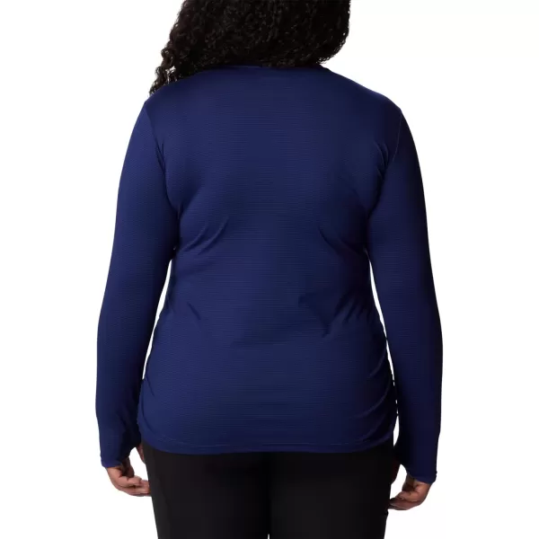 Columbia Womens Leslie Falls Long SleeveDark Sapphire