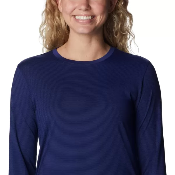 Columbia Womens Leslie Falls Long SleeveDark Sapphire