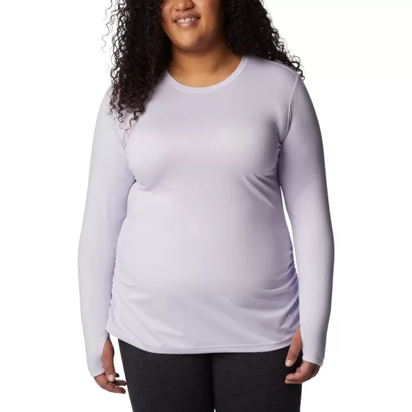 Columbia Womens Leslie Falls Long SleevePurple Tint