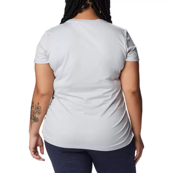 Columbia Womens Leslie Falls Short SleeveCirrus Grey