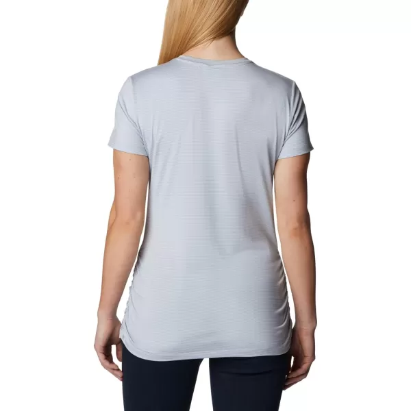 Columbia Womens Leslie Falls Short SleeveCirrus Grey
