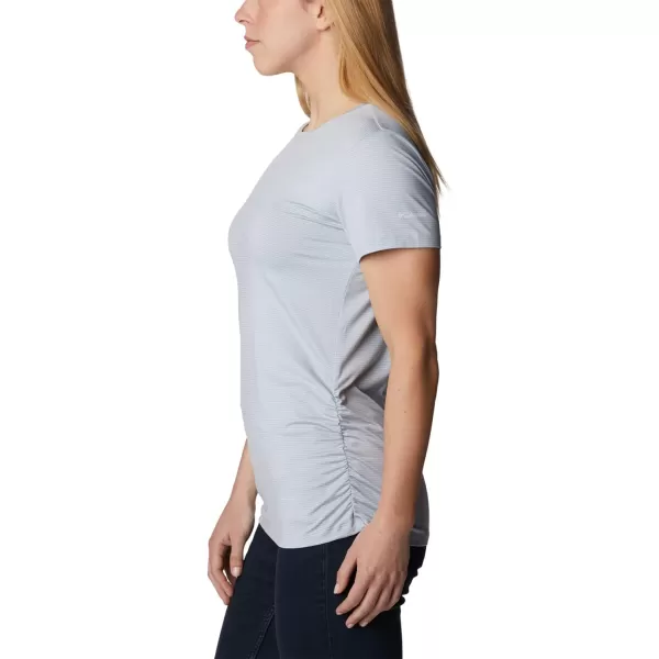 Columbia Womens Leslie Falls Short SleeveCirrus Grey