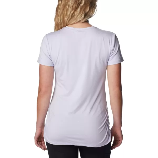 Columbia Womens Leslie Falls Short SleevePurple Tint