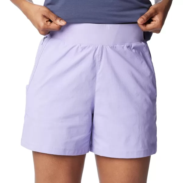 Columbia Womens Leslie Falls ShortFrosted Purple