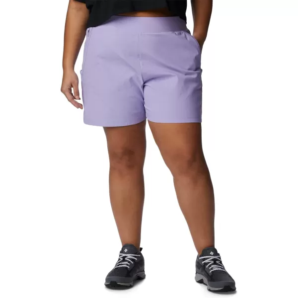 Columbia Womens Leslie Falls ShortFrosted Purple