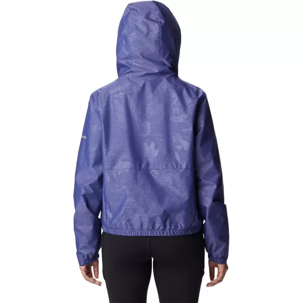 Columbia Womens Lillian Ridge Short JacketDark Sapphire Wisterian Emboss