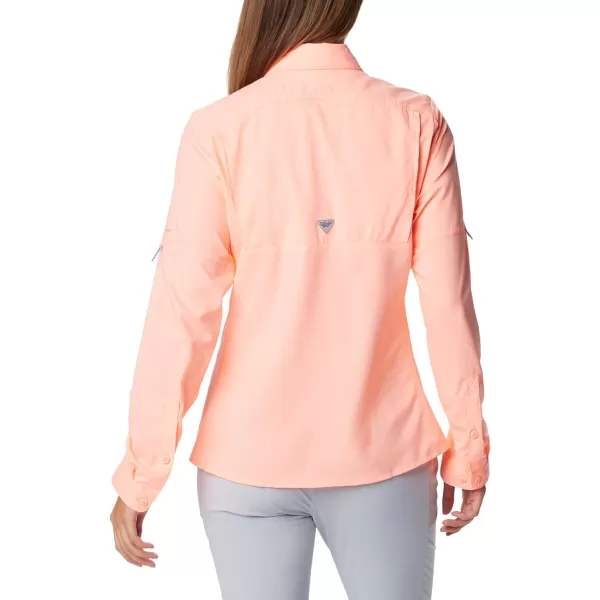 Columbia Womens Lo Drag Long Sleeve ShirtTiki Pink