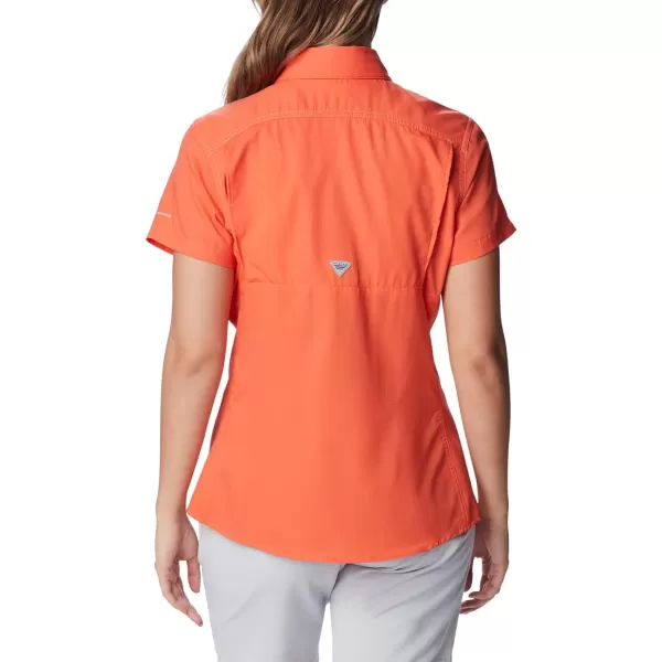 Columbia Womens Lo Drag Short Sleeve ShirtCorange