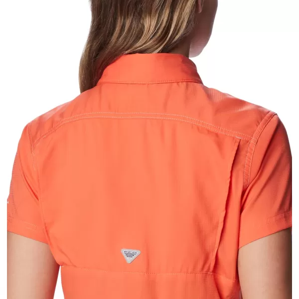 Columbia Womens Lo Drag Short Sleeve ShirtCorange