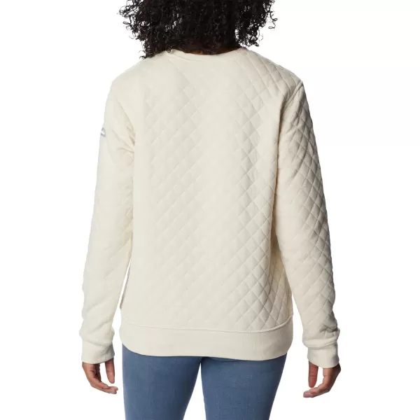 Columbia Womens Lodge Quilted CrewChalk