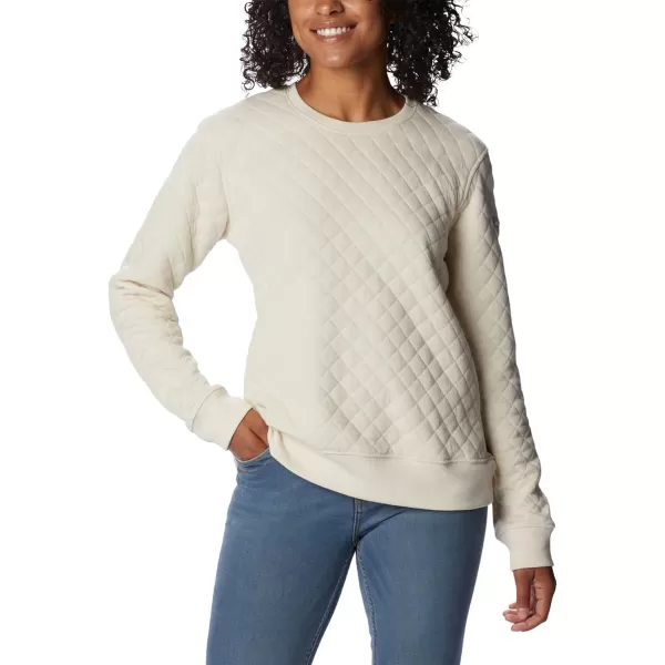 Columbia Womens Lodge Quilted CrewChalk