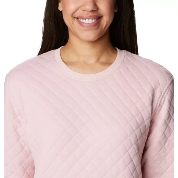 Columbia Womens Lodge Quilted CrewDusty Pink