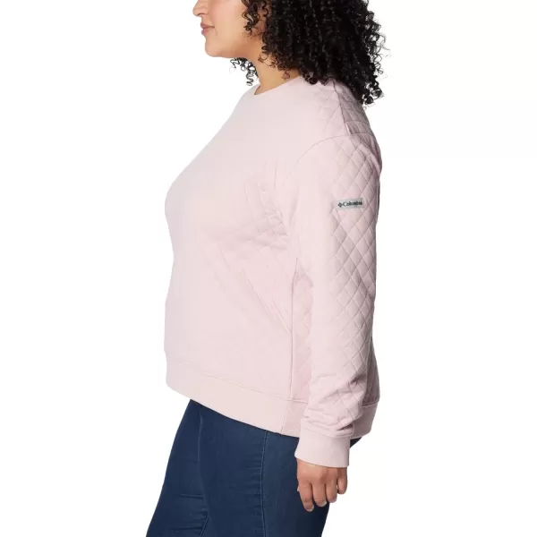 Columbia Womens Lodge Quilted CrewDusty Pink