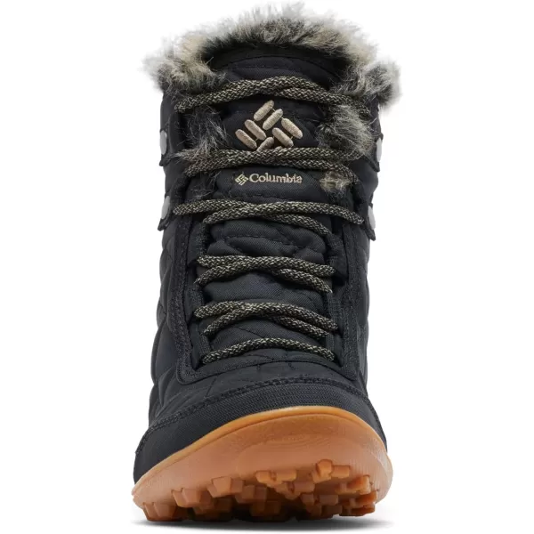 Columbia Womens Minx Shorty Iii Snow BootBlack Khaki Ii