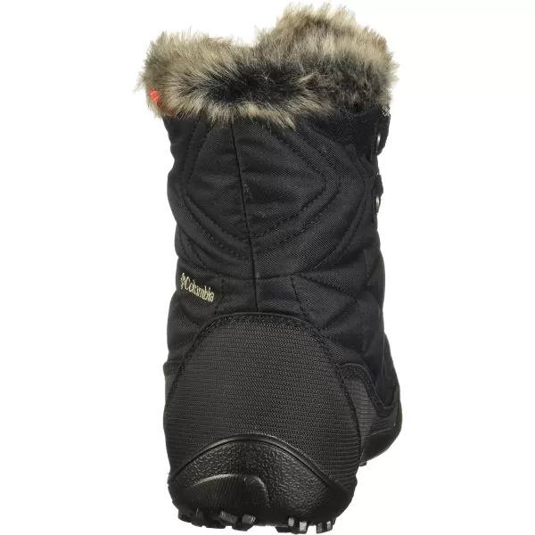 Columbia Womens Minx Shorty Iii Snow BootBlack Pebble