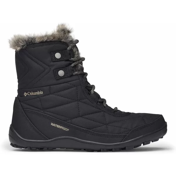 Columbia Womens Minx Shorty Iii Snow BootBlack Pebble