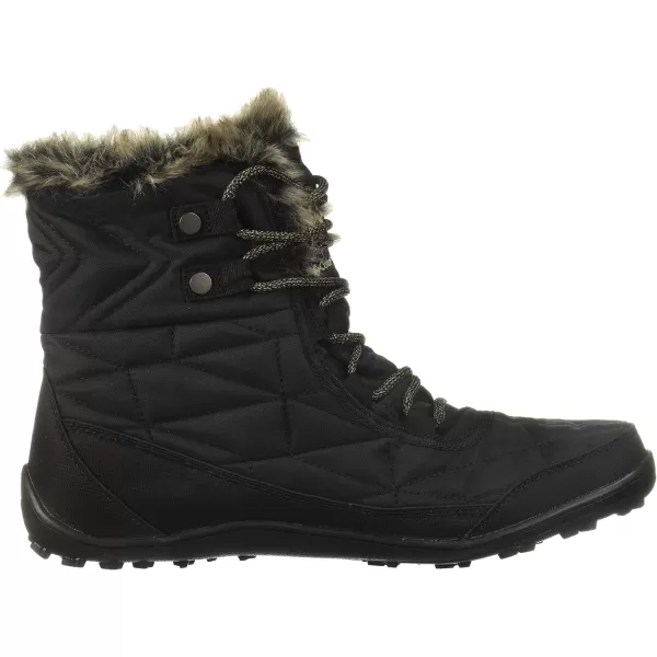 Columbia Womens Minx Shorty Iii Snow BootBlack Pebble